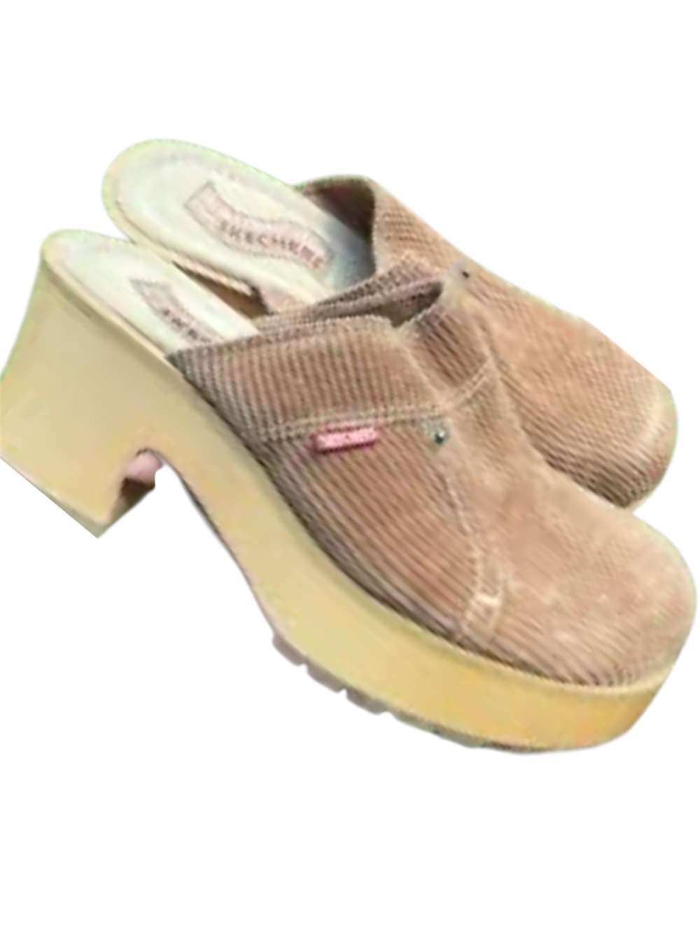 Skechers chunky clogs mules Y2K vintage size 8